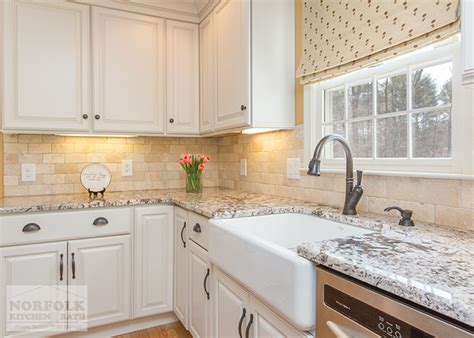Marc cantin cabinetry is a trustworthy cabinet maker based in manchester, nh. Bedford NH kitchen - white cabinets with maple island