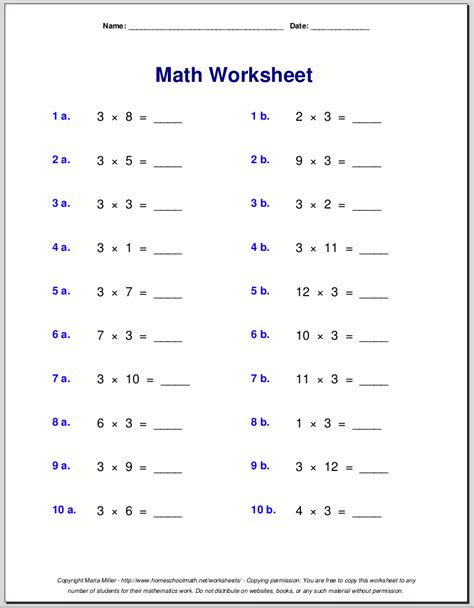 3rd Grade Times Table Chart Free Table Bar Chart