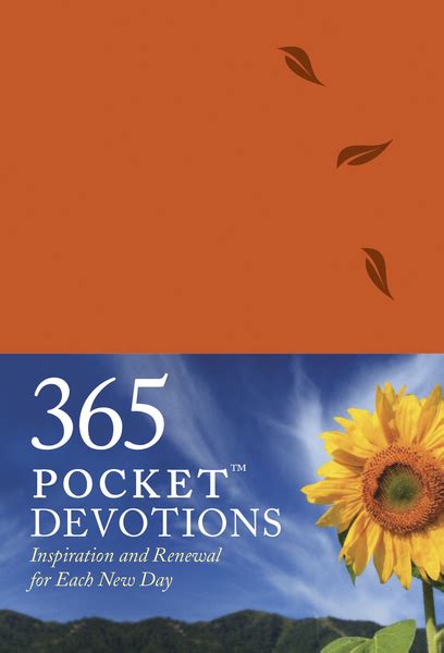 365 Pocket Devotions Inspiration And Renewal For Each New Day Olive