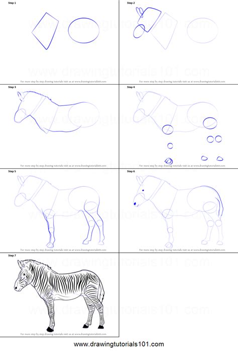 The most important of which is that it is used as a means to communicate their perception of the world. How to Draw a Zebra printable step by step drawing sheet : DrawingTutorials101.com