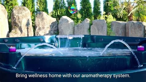 Hot Tub Aromatherapy Crystal Waters Hot Tubs Youtube