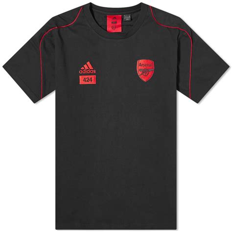 Adidas X 424 X Arsenal Fc T Shirt Black End Hk