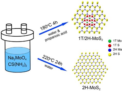 Heterogeneous Nanostructure Based On 1t Phase Mos2 For Enhanced