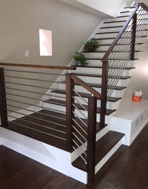 Pin By Andrea Andrews On Bannister Home Stairs Design Modern Stairs