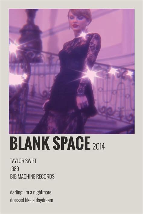 Taylor Swift Blank Space Album Larryhester