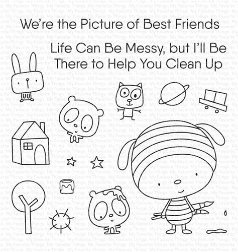 Were The Picture Of Best Friends Stamp Set 38980