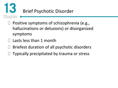 ppt chapter 13 schizophrenia spectrum and other psychotic disorders powerpoint presentation