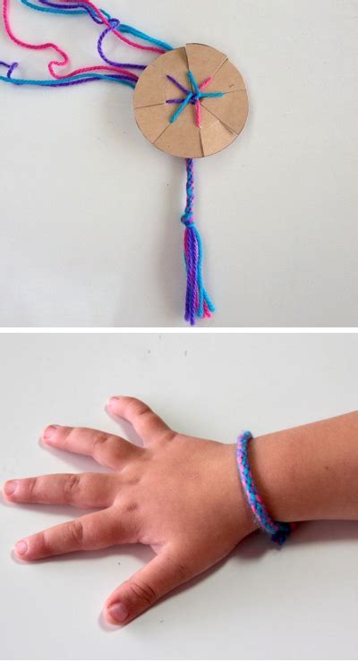 How To Make A Friendship Bracelet With A Cardboard Loom Make Film Play