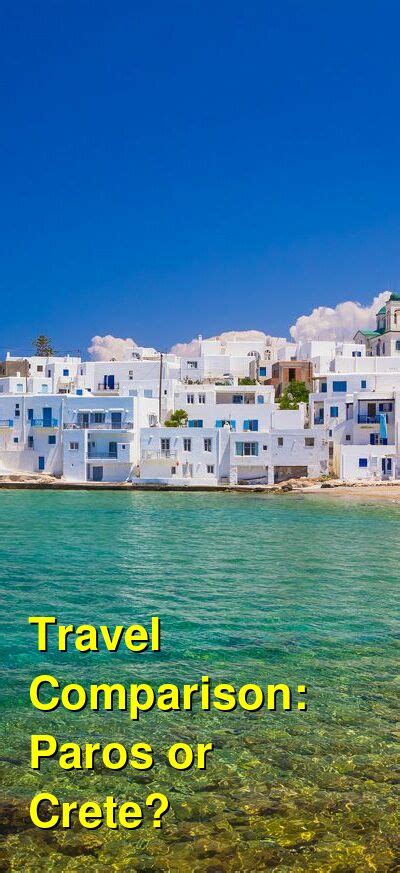 Should I Visit Paros Or Crete Which Is Better For Food Resorts