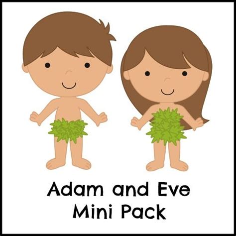 Adam And Eve Printable Pack Adam And Eve Toddler Sunday School