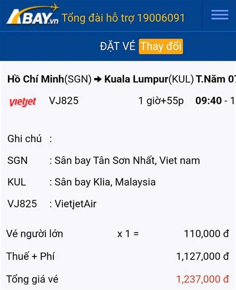 Mức Giá Vé CỰc TỐt Trên Hành Trình Tp Hồ Chí Minh Kuala Lumpur Khiến