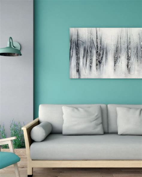 10 Best Teal And Gray Wall Decor Ideas Living Room