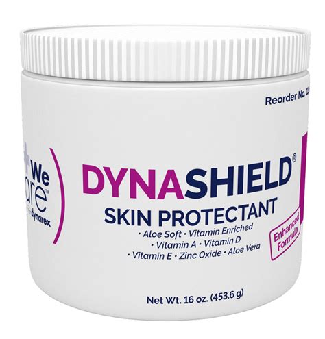 Dynashield Skin Protectant Barrier Cream 16oz 7200case Of 24