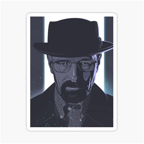 Breaking Bad Walter White Sticker For Sale By Joshuapentinio Redbubble