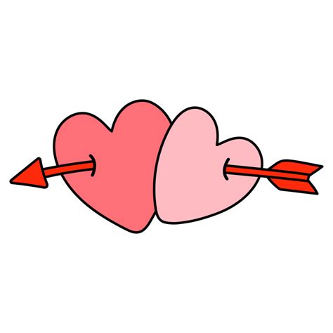 Heart Valentines Day Filled Clipart Love 12805815 Png