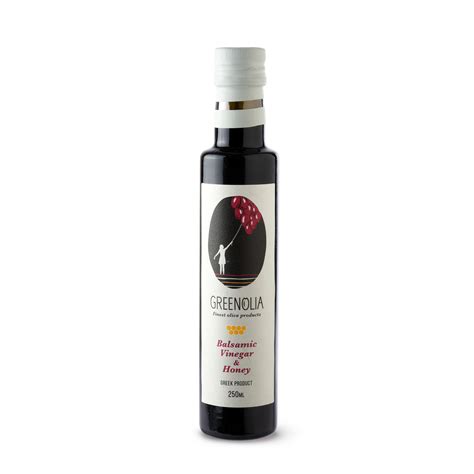 Premium Balsamic Vinegar With Honey 250ml Greenolia