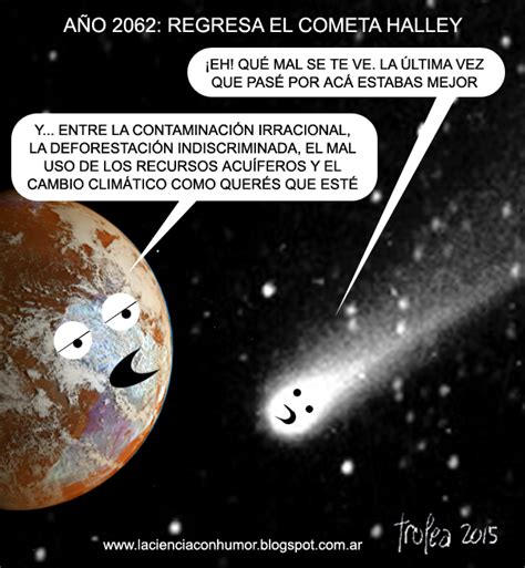 Comet halley moves backward (opposite to earth's motion) around the sun in a plane tilted 18 degrees to that of the earth's orbit. Universo a la vista 2: Año 2062: regresa el cometa Halley ...