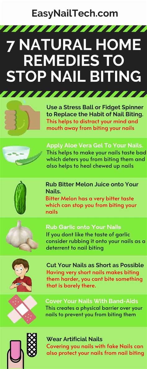 7 Natural Home Remedies To Cure And Stop Nail Biting Easy Nail Tech