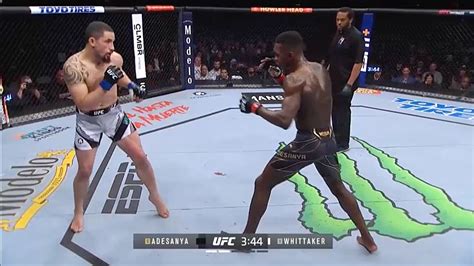 UFC Israel Adesanya Vs Robert Whittaker Highlights And Results