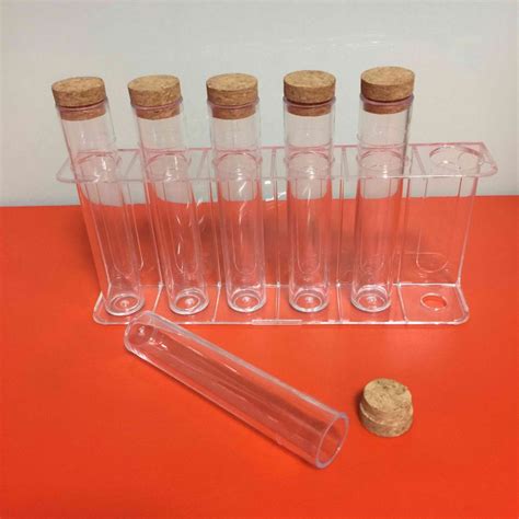 Clear Plastic Tubes With Caps For Candychocolatecupcake And More