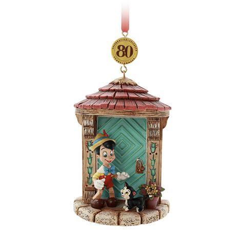 Disney 2020 Pinocchio 80th Legacy Sketchbook Christmas Ornament New