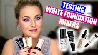 How To Lighten Any Foundation Or Concealer White Foundation Mixers