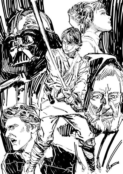 Otakus Art On Twitter Star Wars Illustration Star Wars Artwork Star Wars Fan Art