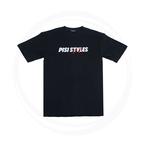 Pisi Styles Original 2023 T Shirt Black Multi Brand Space ที่ Update เทรนด์แฟชั่นตลอดเวลา กา