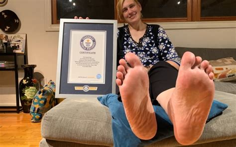 Woman With Largest Feet In The World Wears Size 18 Shoes Footwear News