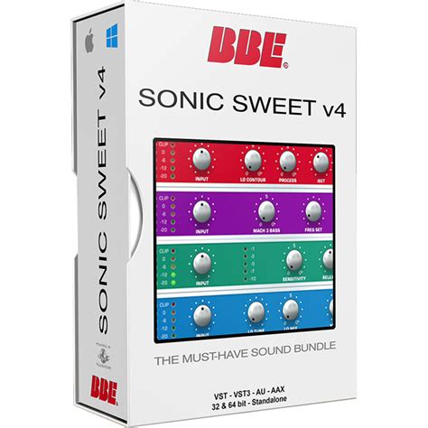 Bbe Sound Sonic Sweet V4 Plug In Bundle Download Sonic