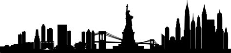Manhattan Skyline Portable Network Graphics Vector graphics Silhouette - silhouette png download ...