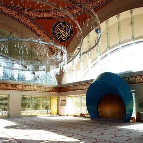 Sakirin Mosque Prayer Hall Istanbul South Asia Southeast Asia