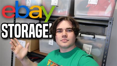 Ebay Inventory Management How I Store 1200 Items At Home Youtube