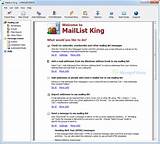 Free Mailing List Software