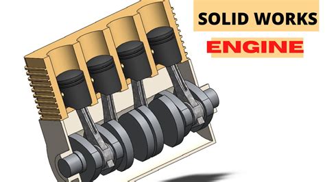 Engine Solid Works How To Design Engine On Solid Works Solid