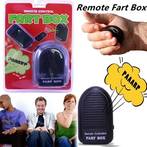 Tricky Joke Prank Toy Tool Create Realistic Farting Sounds Remote Fart Box Machine Handheld