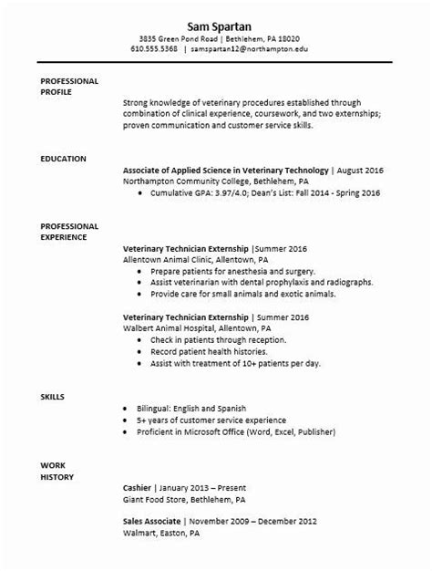 Veterinary assistant job description template. 23 Veterinary assistant Resume Example in 2020 (With images) | Cover letter for resume, Resume ...
