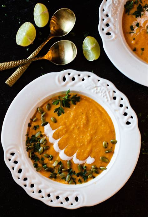 spicy sweet potato soup with apples cooking on the ranch