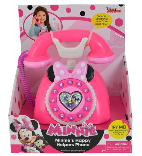 Just Play Disney Junior Minnie Mouse Bowtique Pink Happy Helpers Rotary