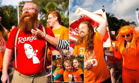 Melbournes Ginger Price Rally Sees Thousands Of Redheads March Daily