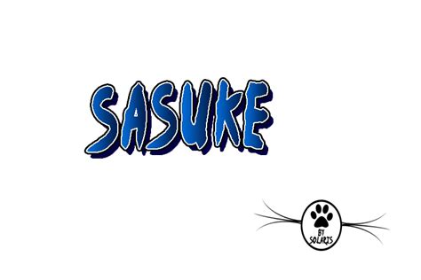 Logo Sasuke By Shichidaime On Deviantart