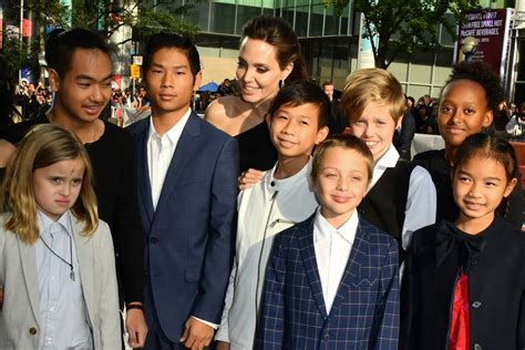Angelina Jolie Brought Her Kids To Another Premiere And