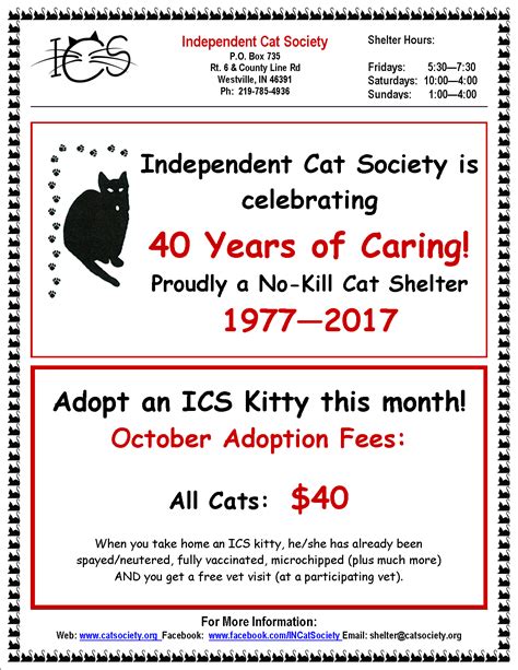 The independent cat society wishes to thank all of our fabulous team leaders, volunteers, and donors for their efforts in getting out the vote and supporting our cats. Independent Cat Society - Westville, IN