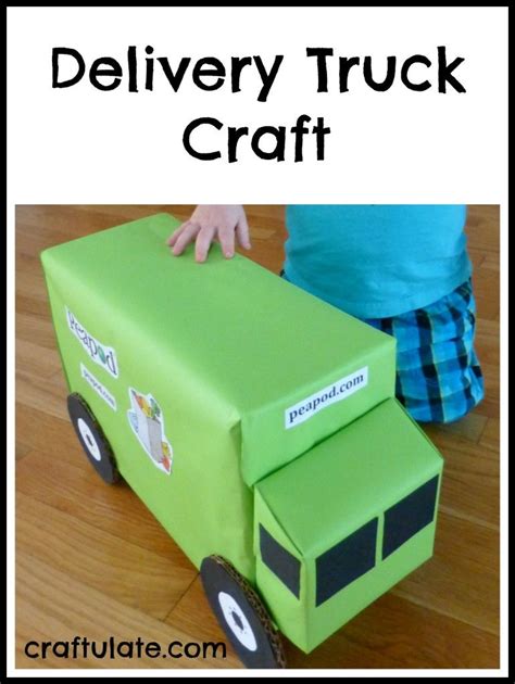 Food gift ideas for delivery. Delivery Truck Craft - Craftulate | Truck crafts, Truck ...