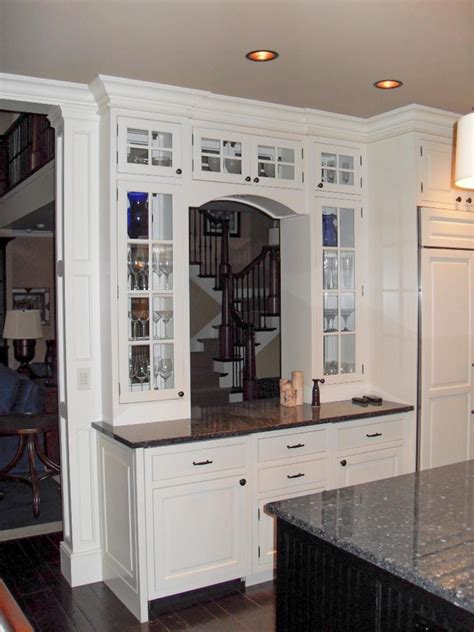 Transitional Kitchen Pass Through Opens Up Space With Images