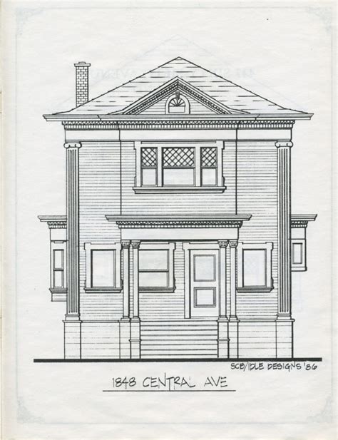 Front Elevation Sketch At Explore Collection Of
