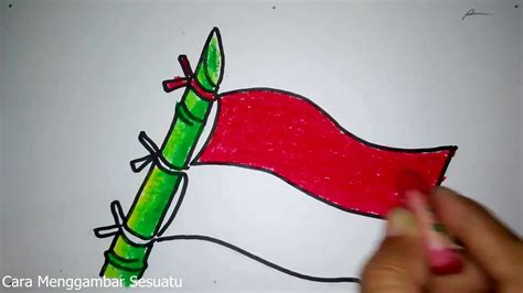 Cara menggambar masjid untuk anak tk youtube. Contoh Gambar Contoh Mewarnai Gambar Bendera - KataUcap
