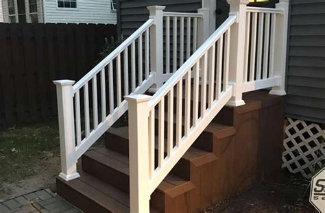 Check spelling or type a new query. Exterior Composite Stairs & Vinyl Railings - Snyder Carpentry and Remodeling