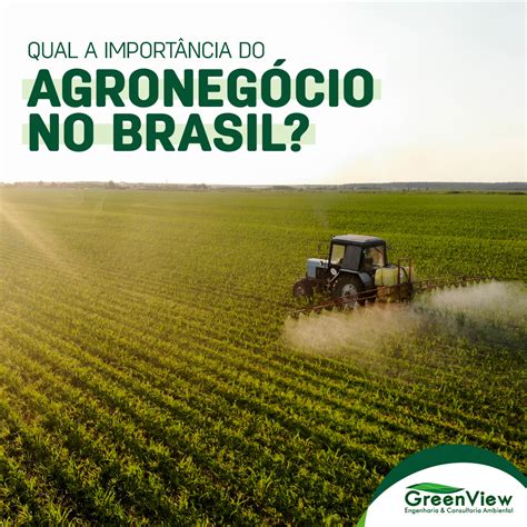 Qual A Import Ncia Do Agroneg Cio No Brasil Greenview