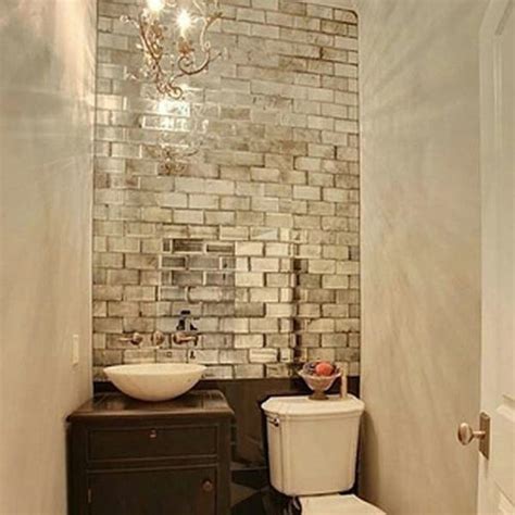 Mirrored Subway Tiles Where Can I Find For My Bathroom